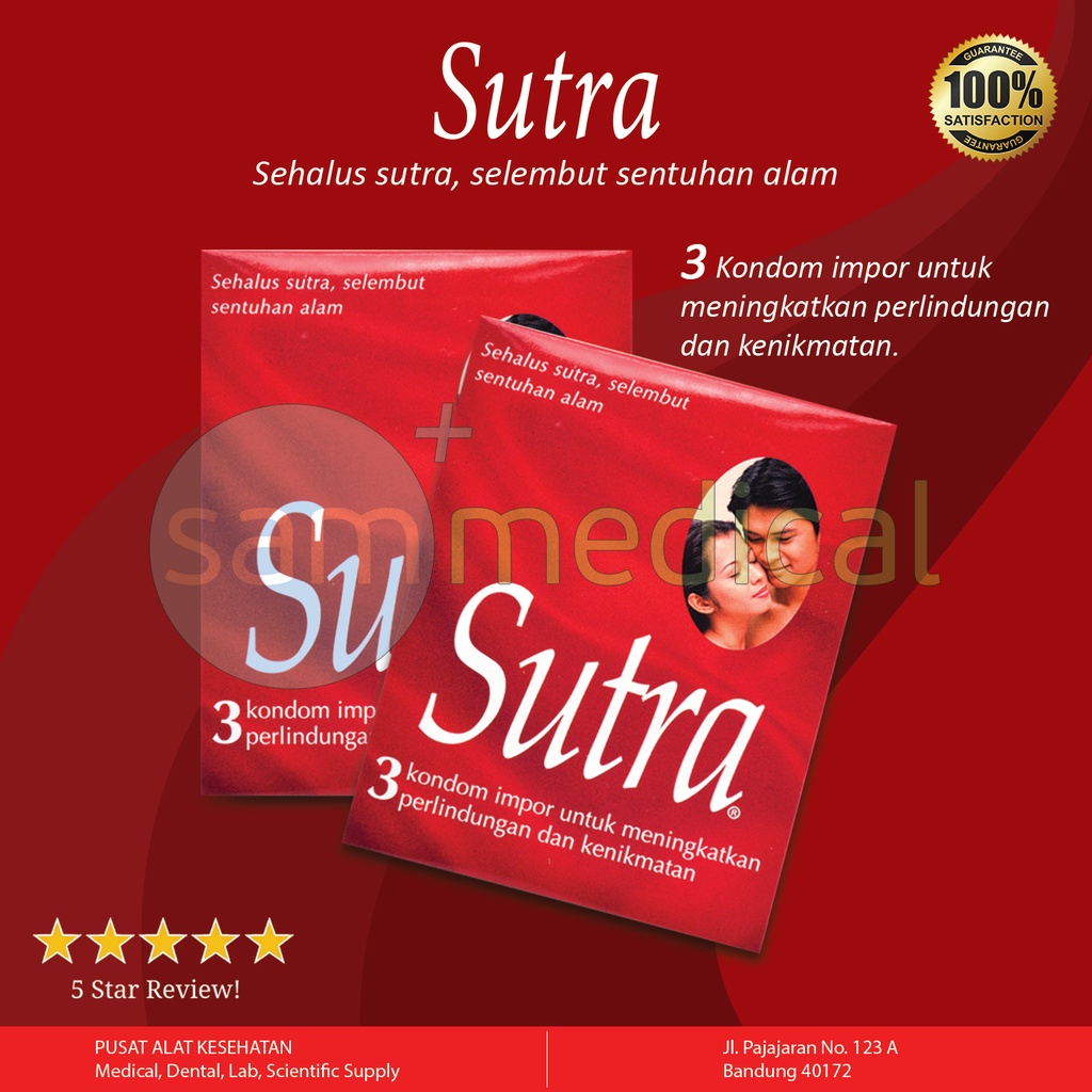 [00220152506] Sutra Merah @3pcs per pak