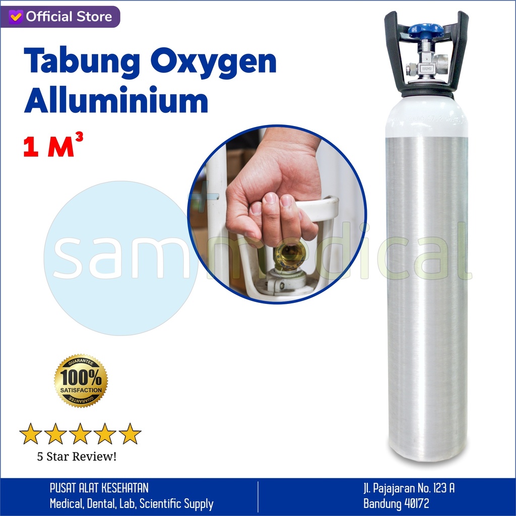 [00120152514] Tabung Oksigen Alluminium - 1m3