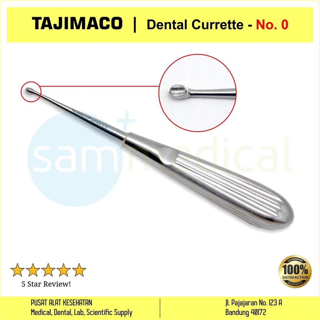 [00720152529] Tajimaco Dental Currette No 0