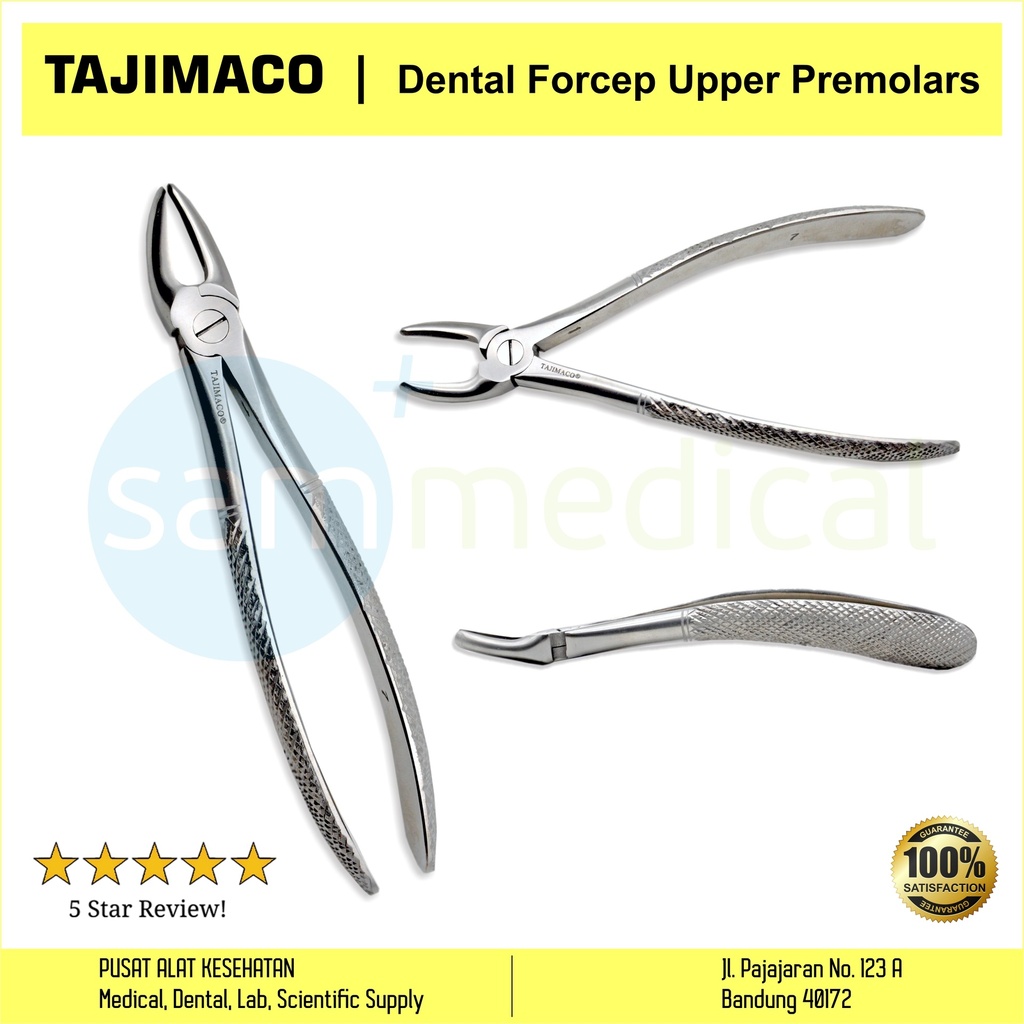 [00720152539] Tajimaco Dental Forcep Upper Premolars