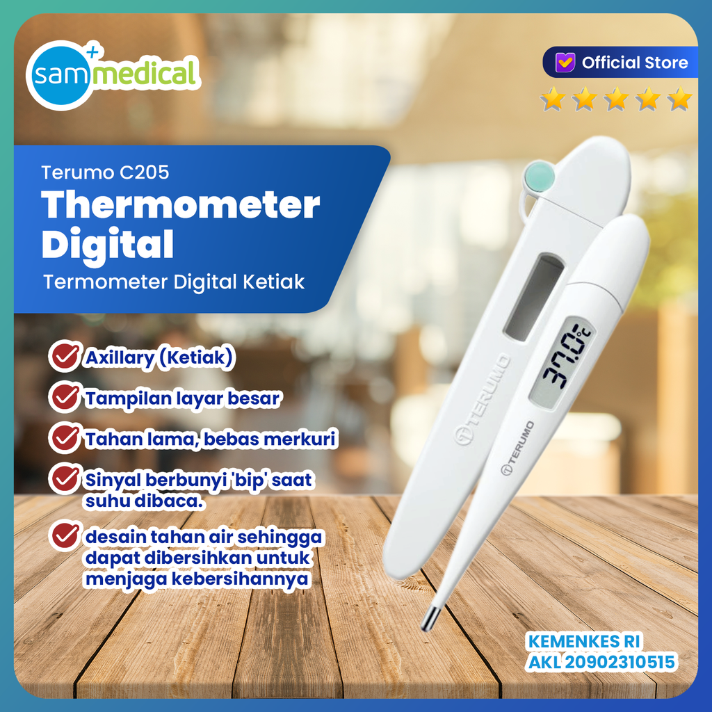 Terumo Digital Thermometer Axilla C205