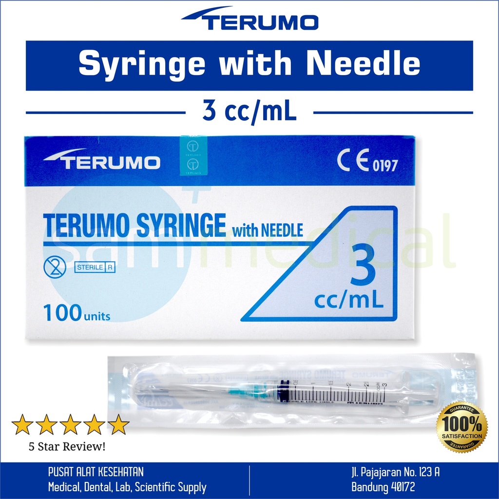 Terumo Spuit 3cc - 23G