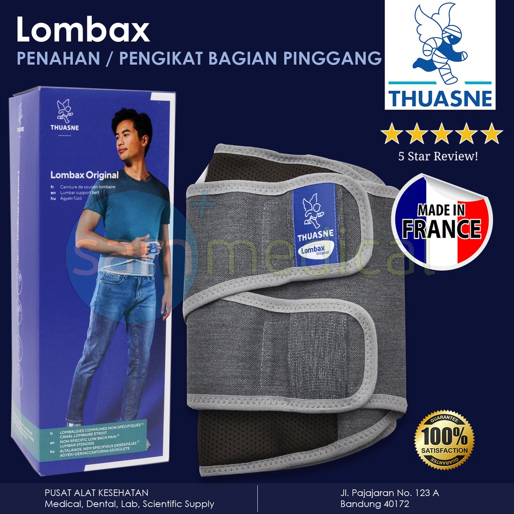 [00120152711] Thuasne Ceint Lombax T1 Grey Size S