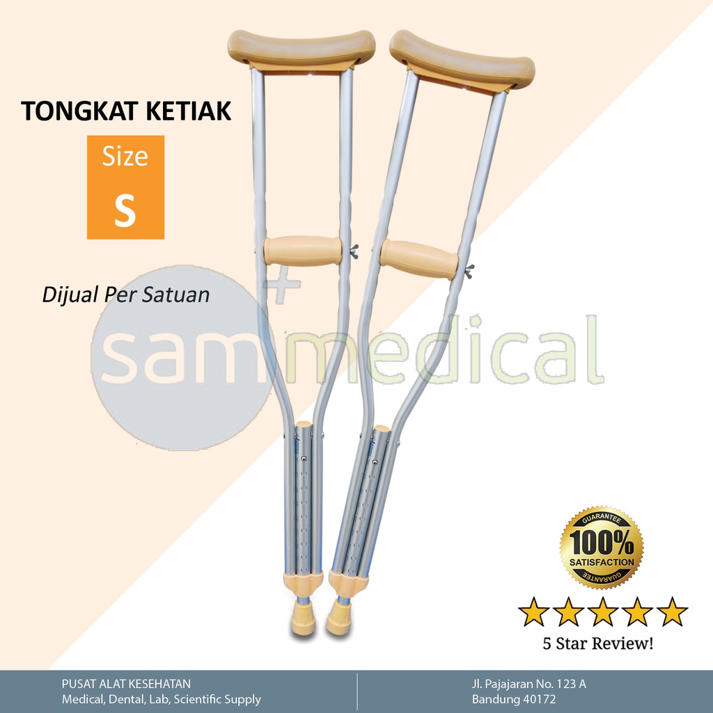 [00120152743] Tongkat Ketiak S @pcs