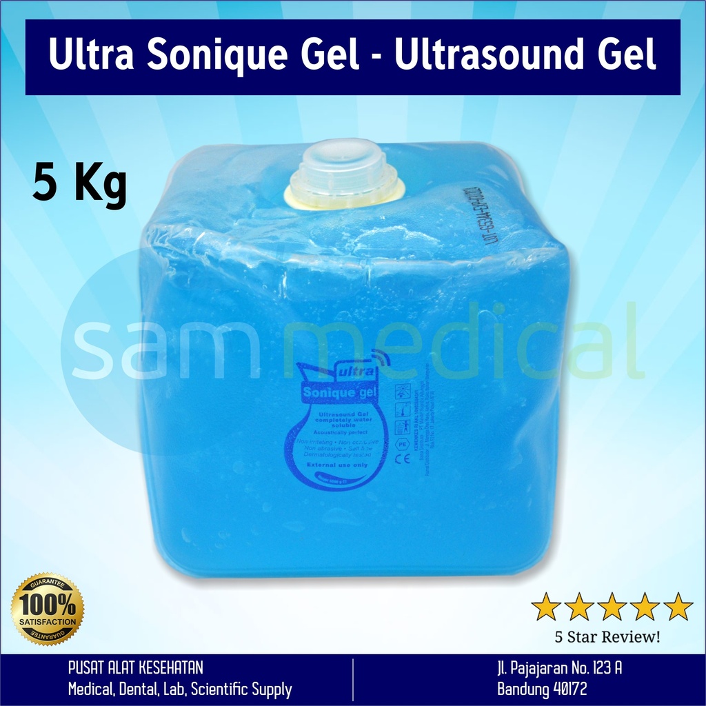Ultra Sonique Ultrasound Gel / USH GEL - Galon - 5 Kg