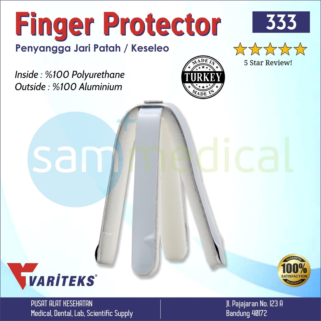[00120152768] Variteks Finger Protector No 1 Size S
