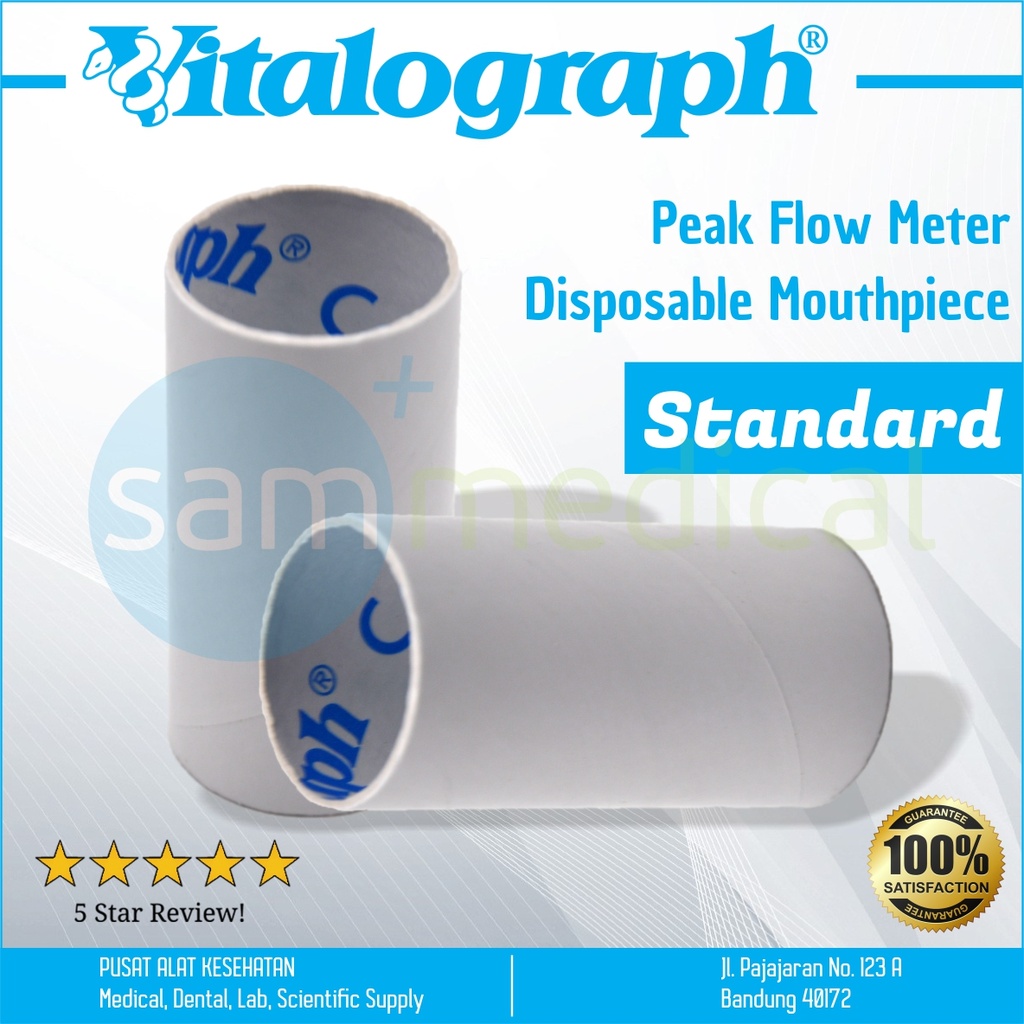 [00120152816] Vitalograph Disposable Mouthpiece Standard (20201) @pcs 