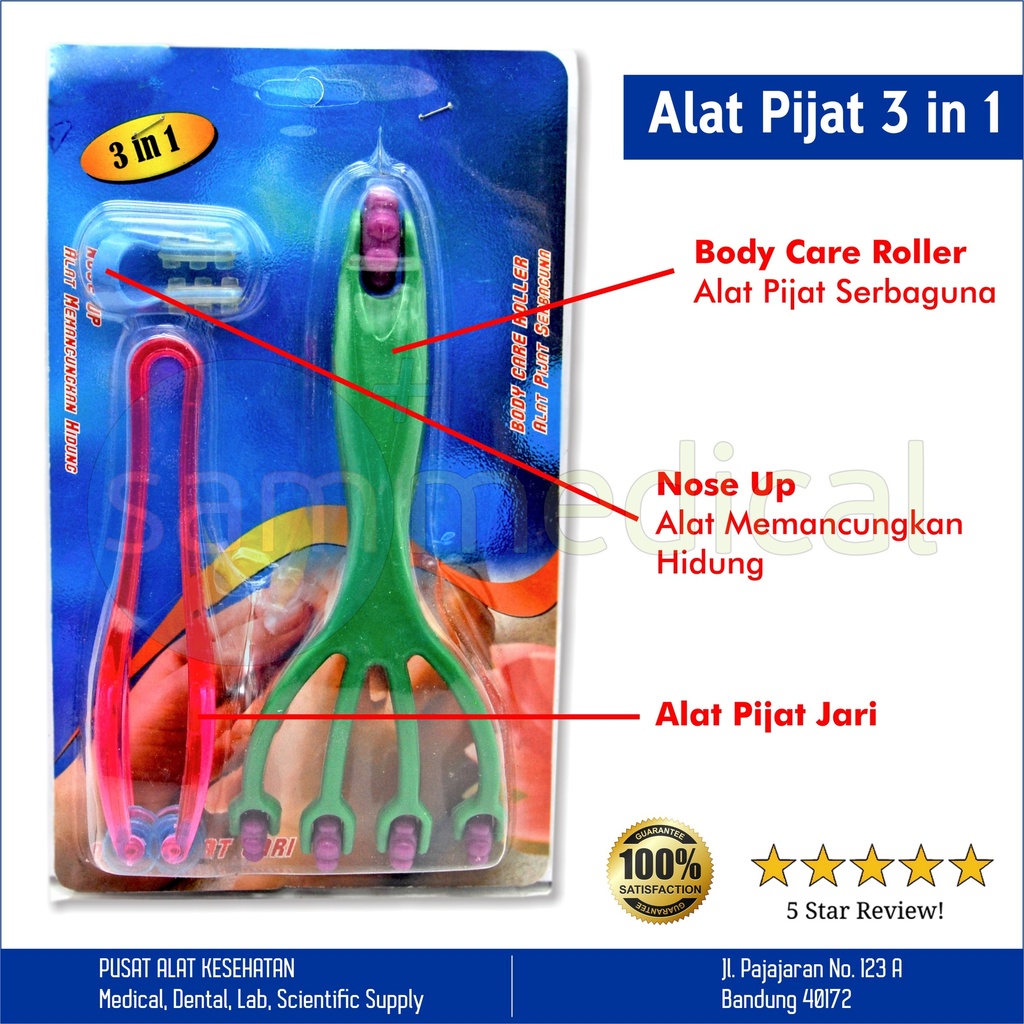 Alat Pijat Body (isi 3 pcs/fungsi)