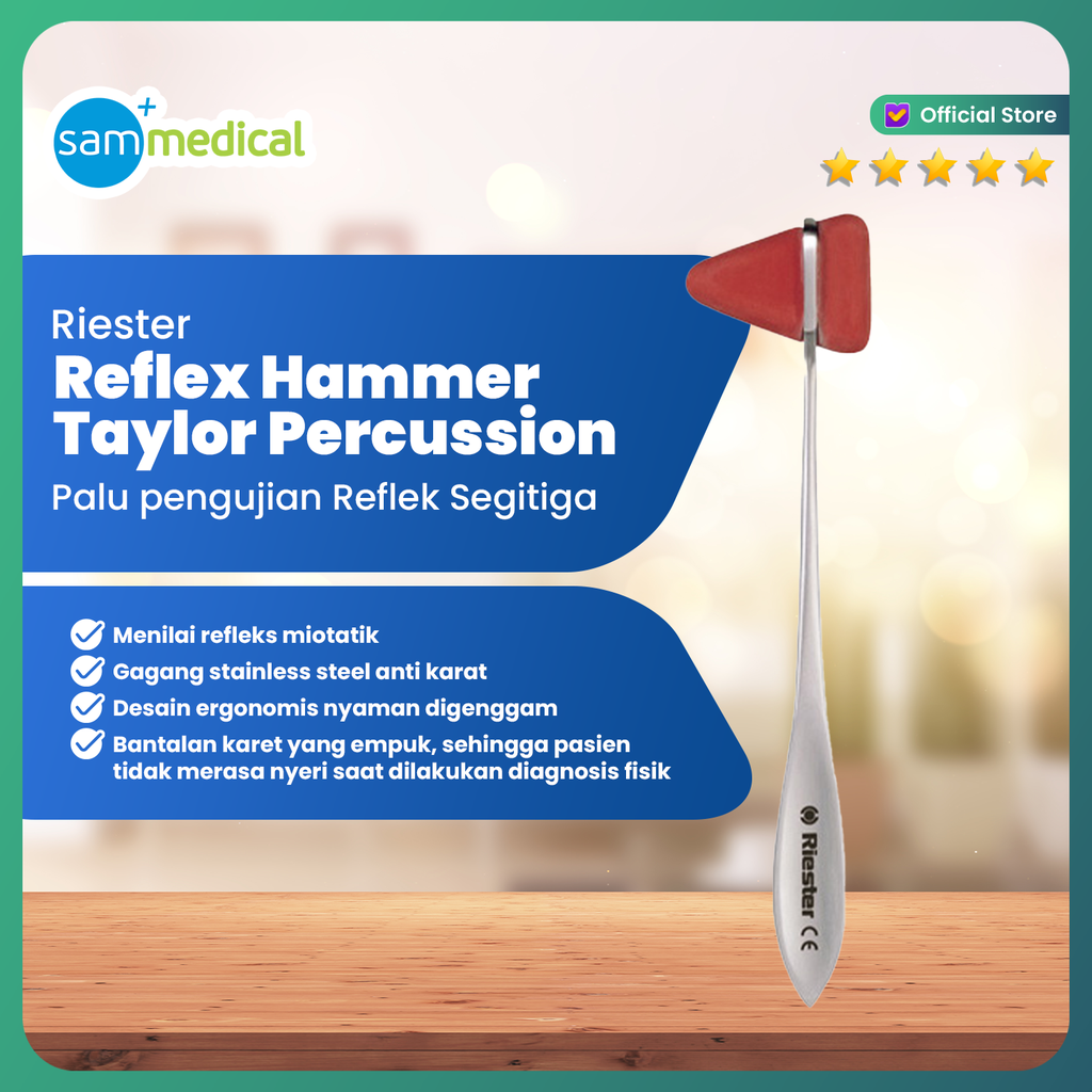 [00120153036] Riester Reflex Hammer Taylor Percussion