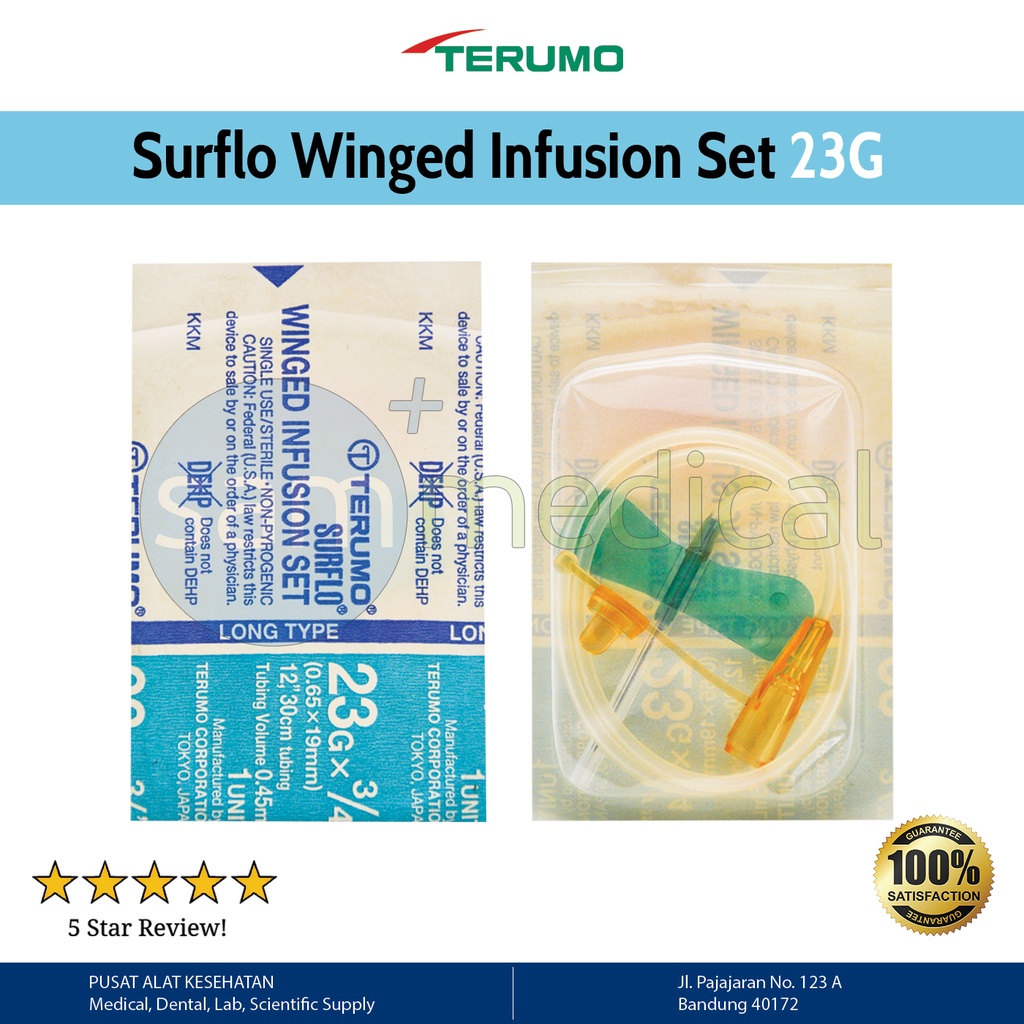Terumo Surflo Wing Needle 23G x 3/4"