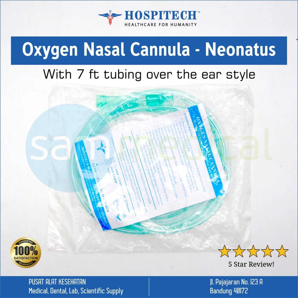 Hospitech Oxygen Nasal Canula - Neonatus