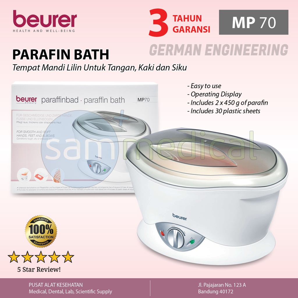 [00120153069] Beurer Wax Bath Elle MPE-70