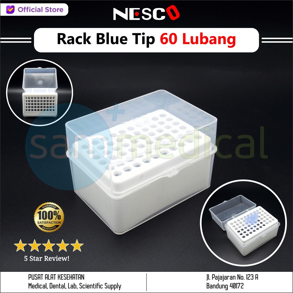 Nesco Rack Blue Tip 60 Lubang TY20