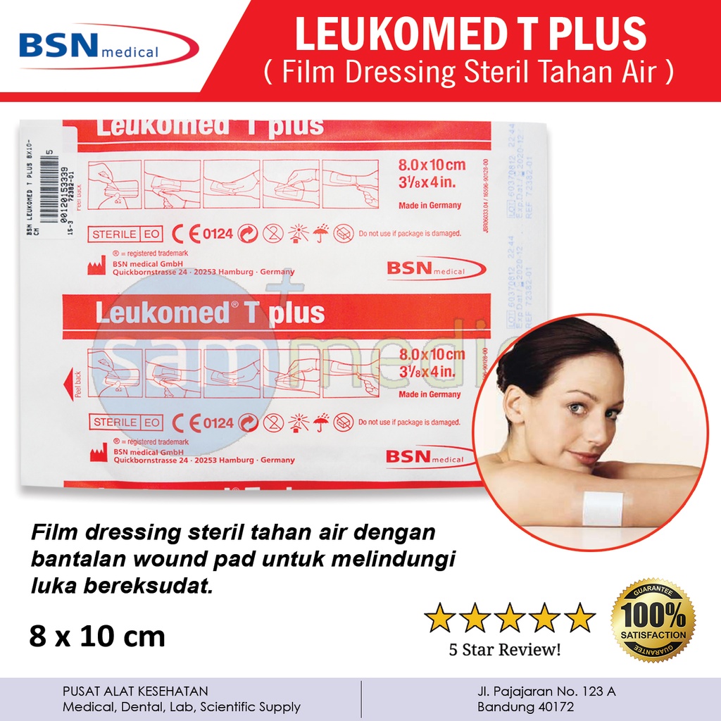 [00120153339] BSN Leukomed T Plus 8x10cm