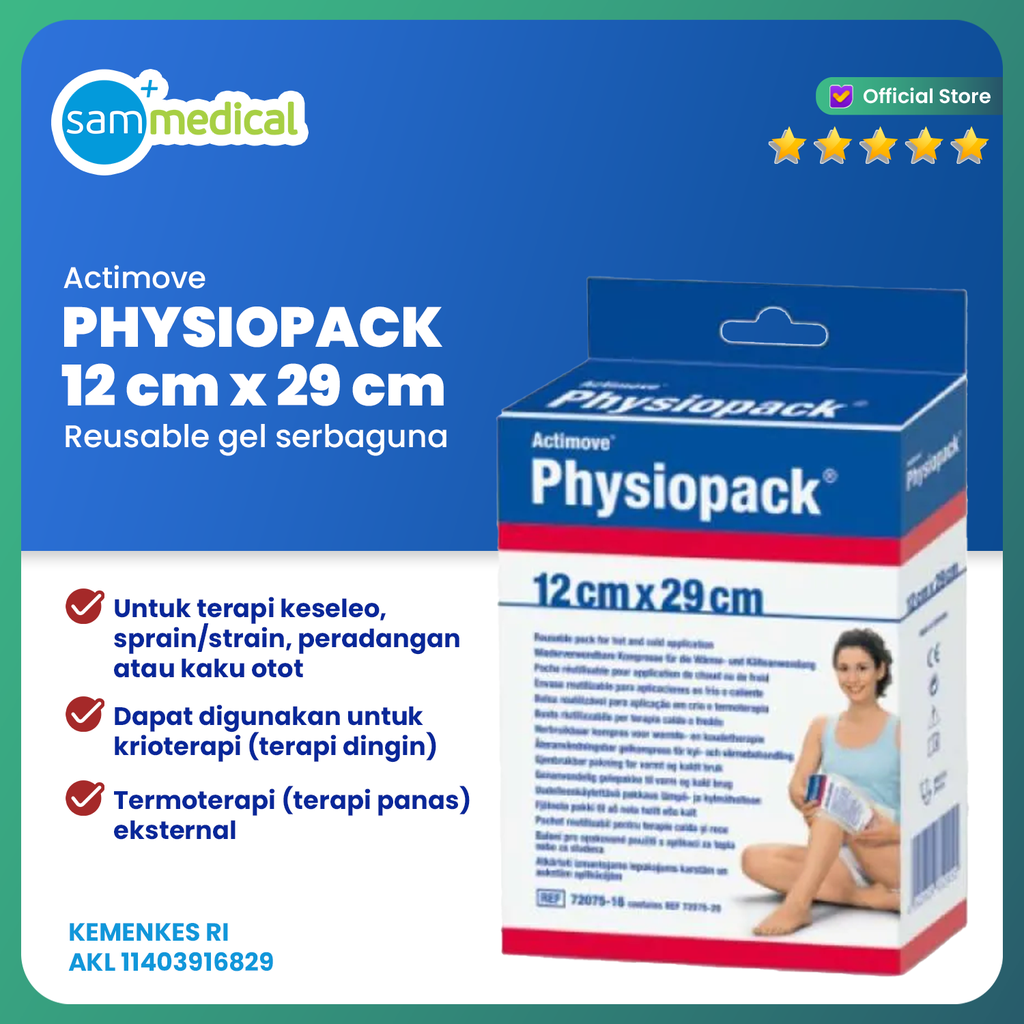 [00120153473] BSN Physiopack Reusable Pack 12x29cm
