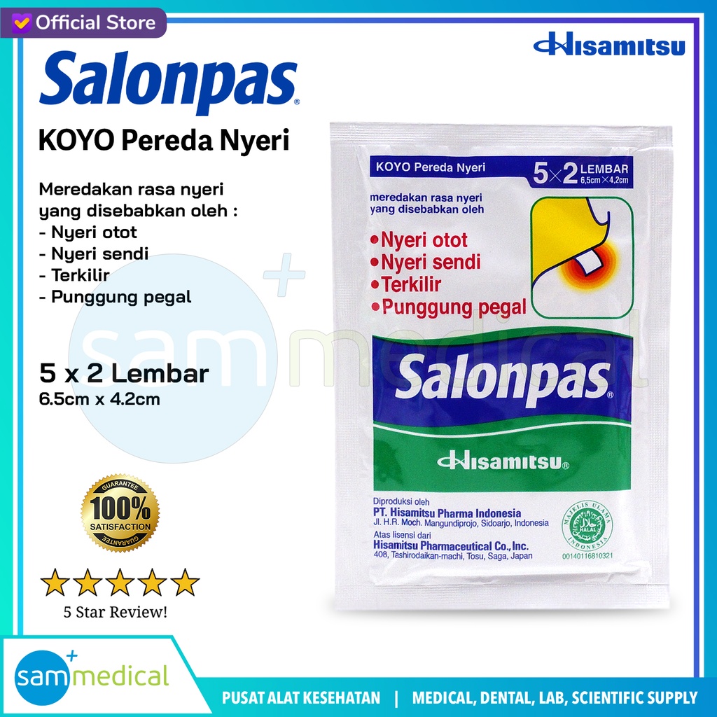 [00220153521] Salonpas Koyo@10 Lembar