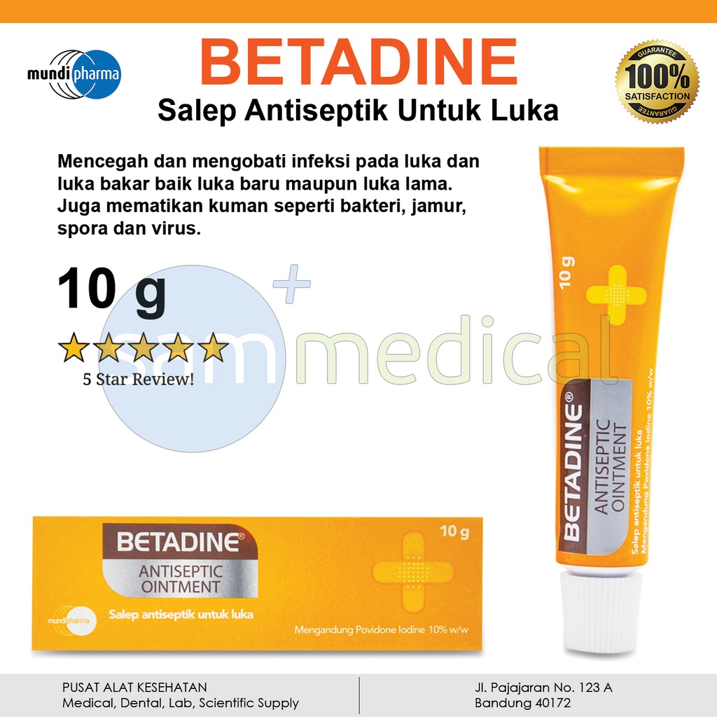 [00220153599] Betadine Oinment 10gr