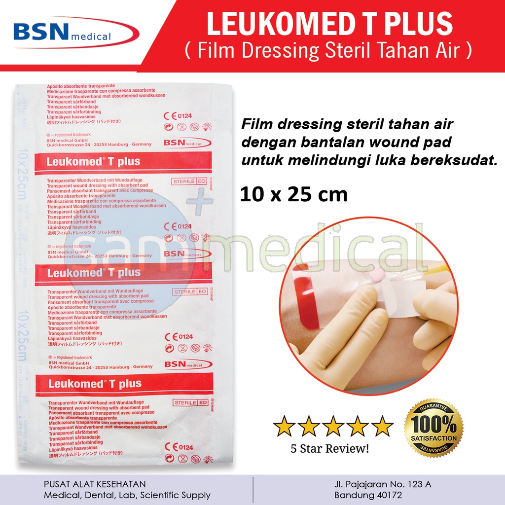 [00120153734] BSN Leukomed T Plus 10x25cm