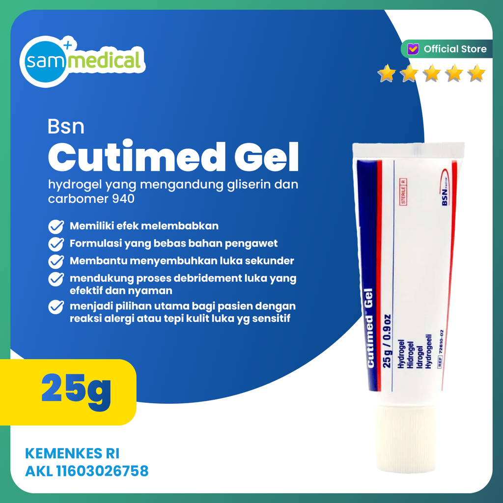 [00120153738] BSN Cutimed Gel 25gr