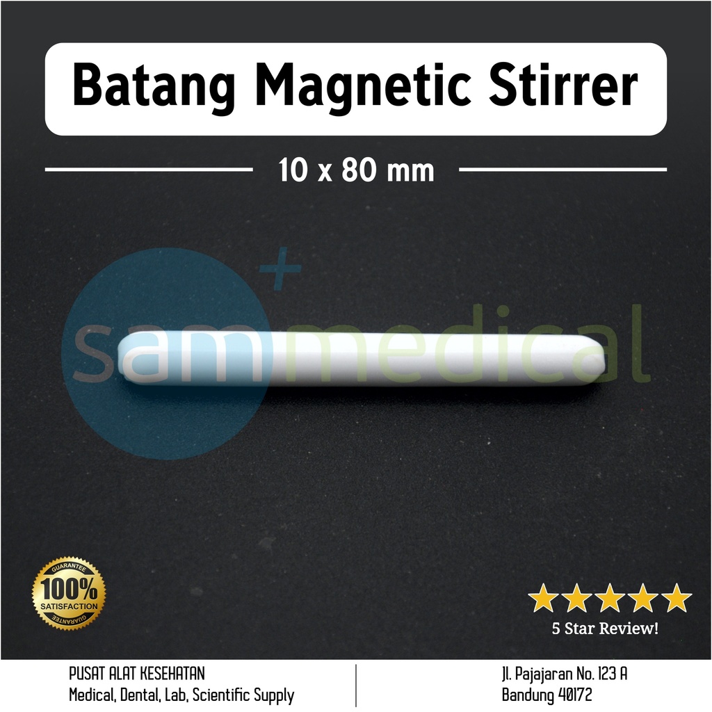 [00320153541] Batang Magnetic Stirrer 10x80mm