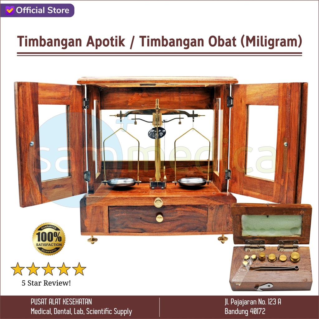 Timbangan Apotik - Miligram 