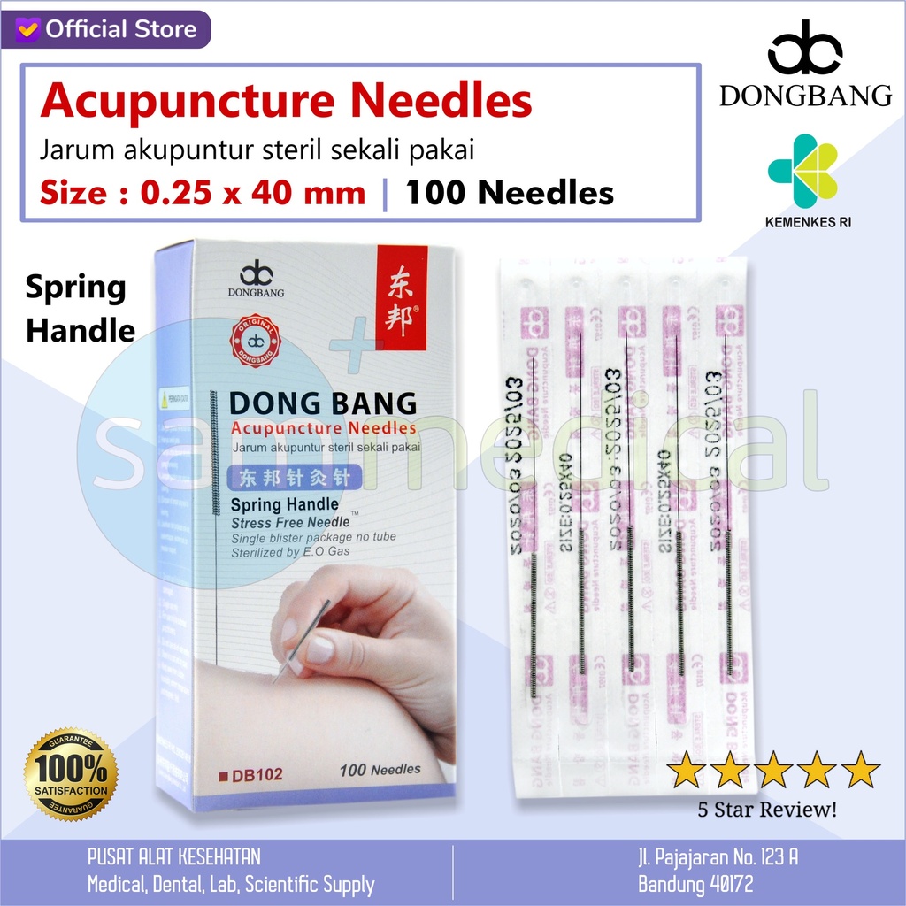 Dong Bang - 0,25 x 40 mm (1.5 cun) @100pcs