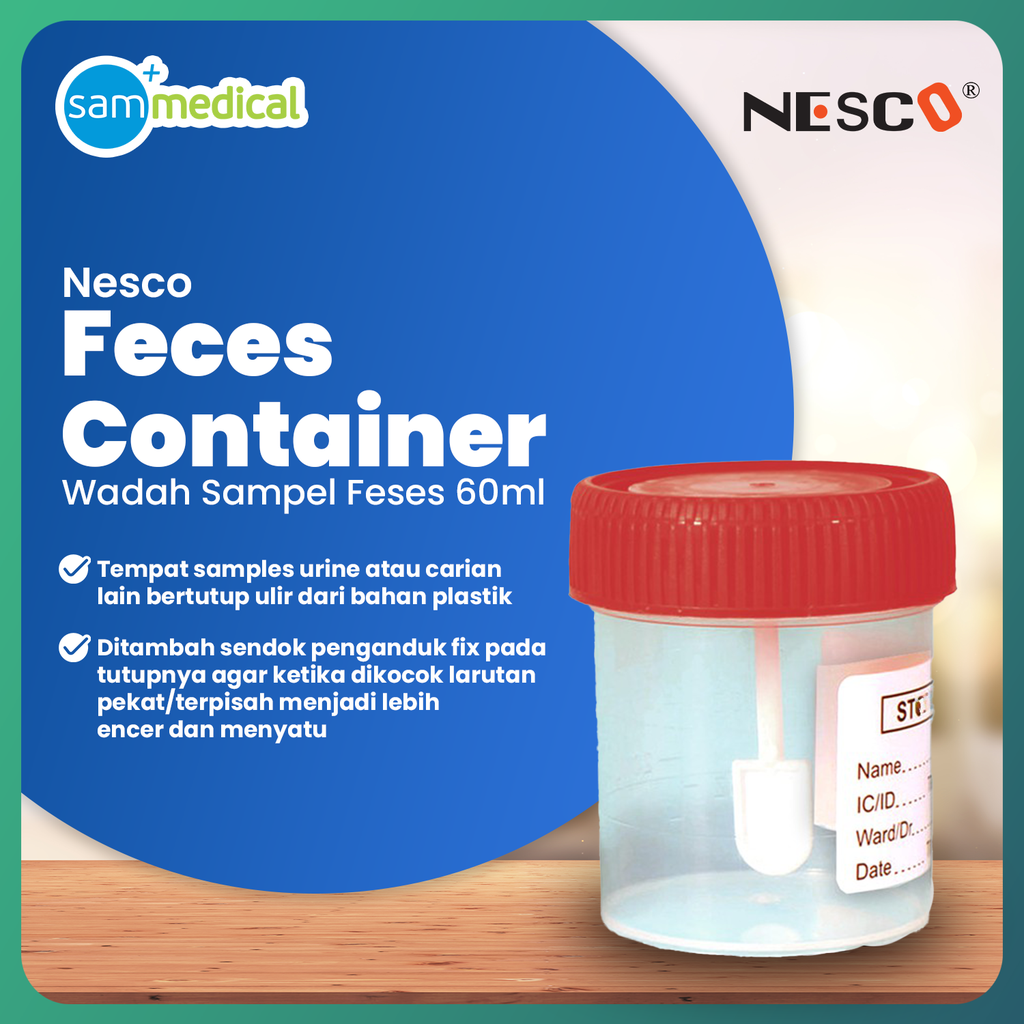 Nesco Feces Container 60ml