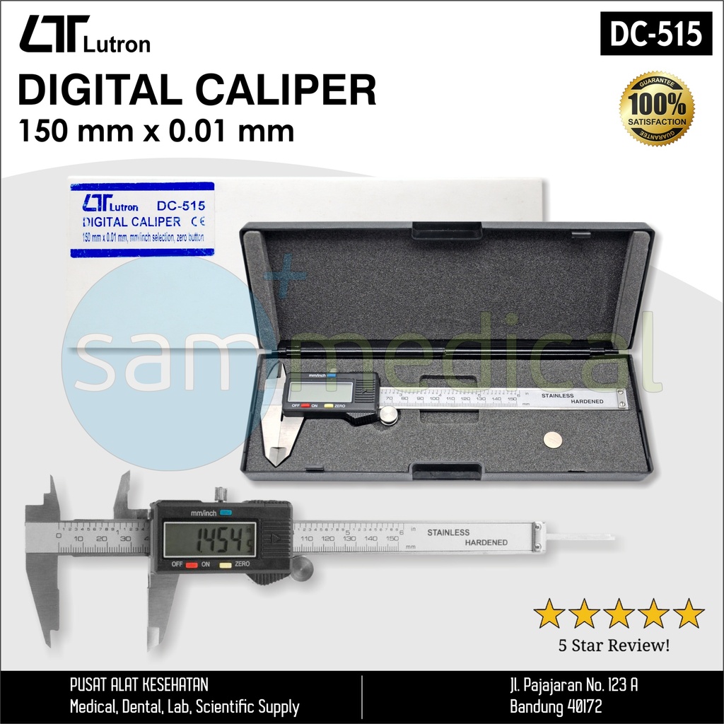 Lutron Digital Caliper 150mmx0.01mm