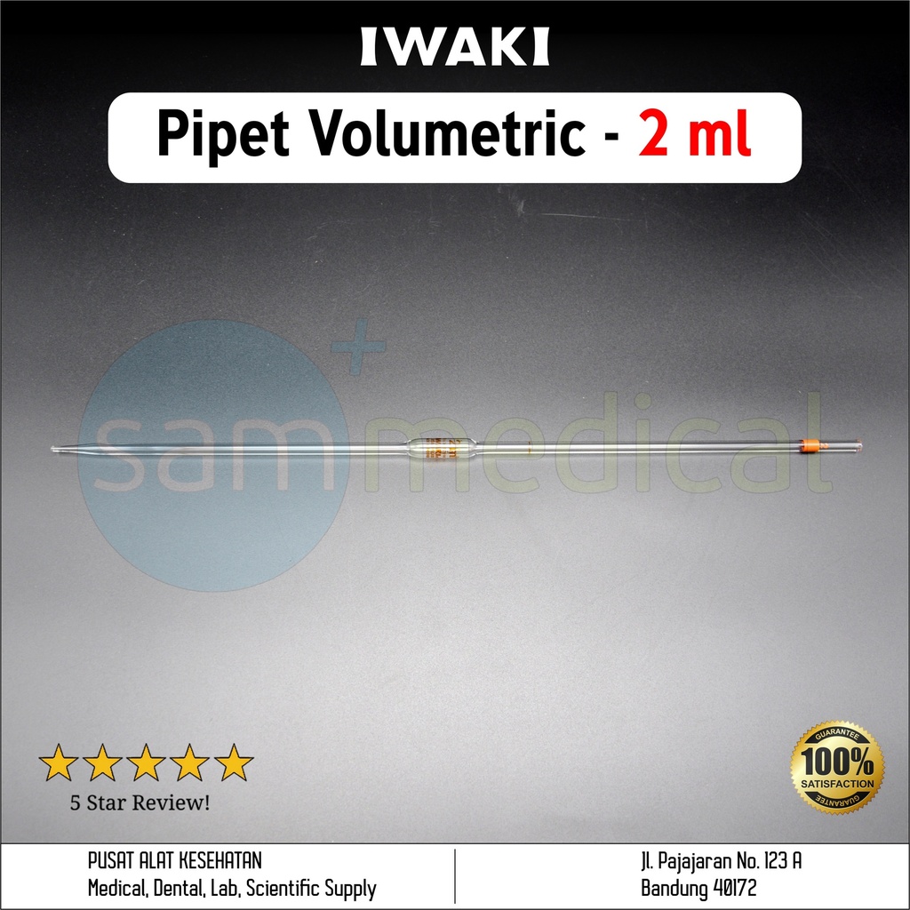 Iwaki Pipet Volumetric 2ml(7100-2-C )