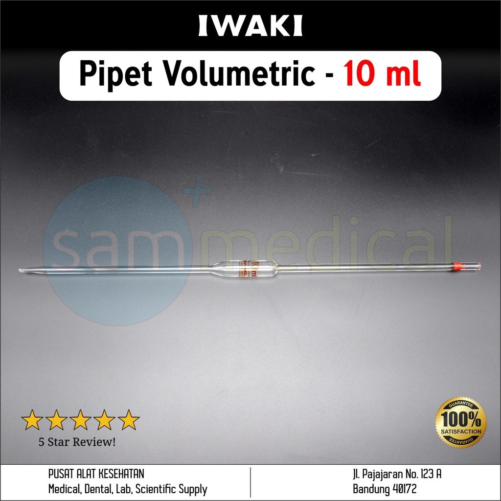 [00320153659] Iwaki Pipet Volumetric 10ml(7100-10-C)