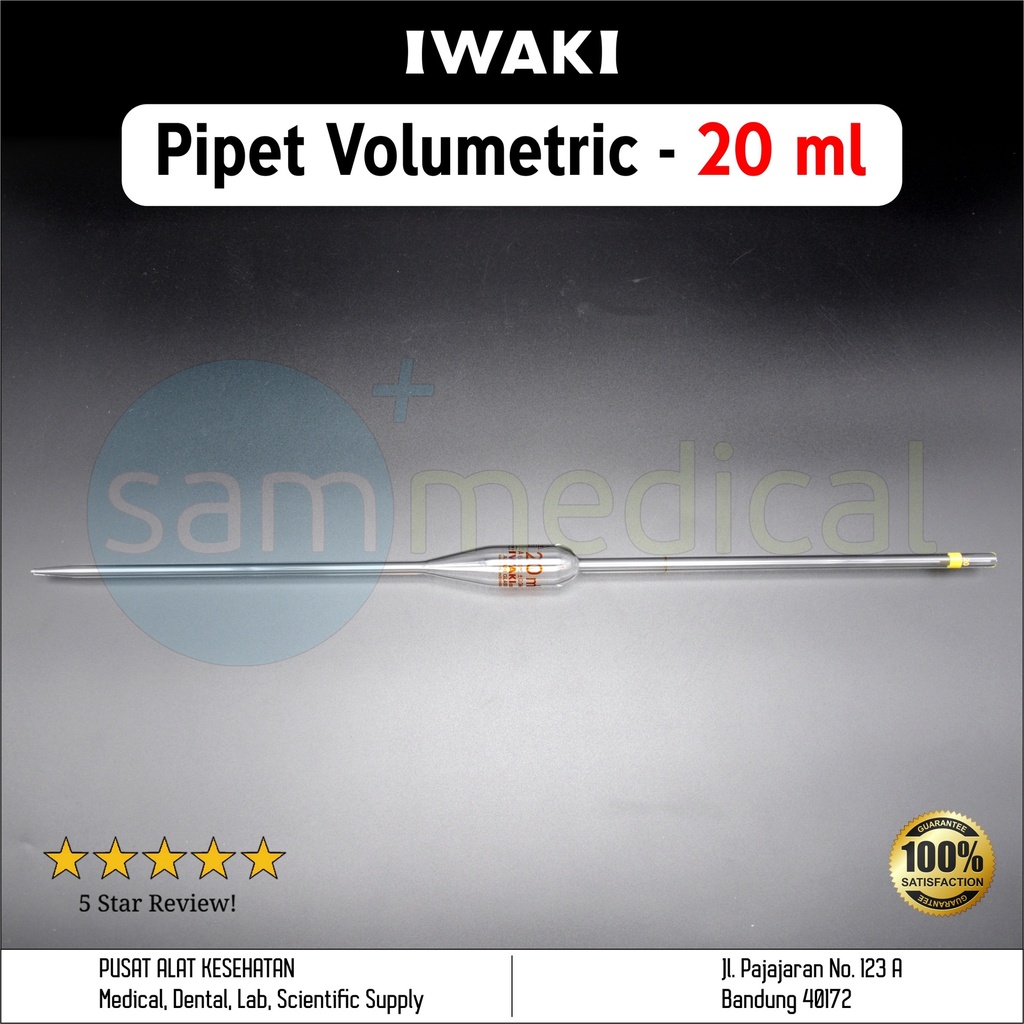 Iwaki Pipet Volumetric 20ml(7100-20-C)