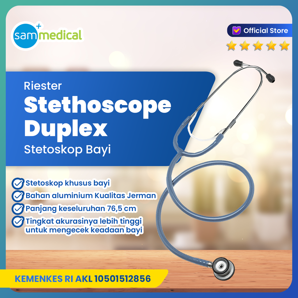 [00120154025] Riester Stethoscope Duplex - Neonatus CAT 4051