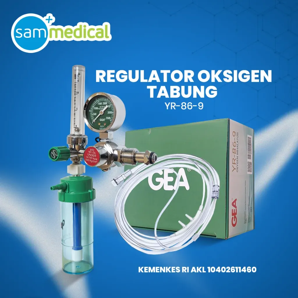 [00120154124] GEA Regulator Oksigen Tabung YR 86-9
