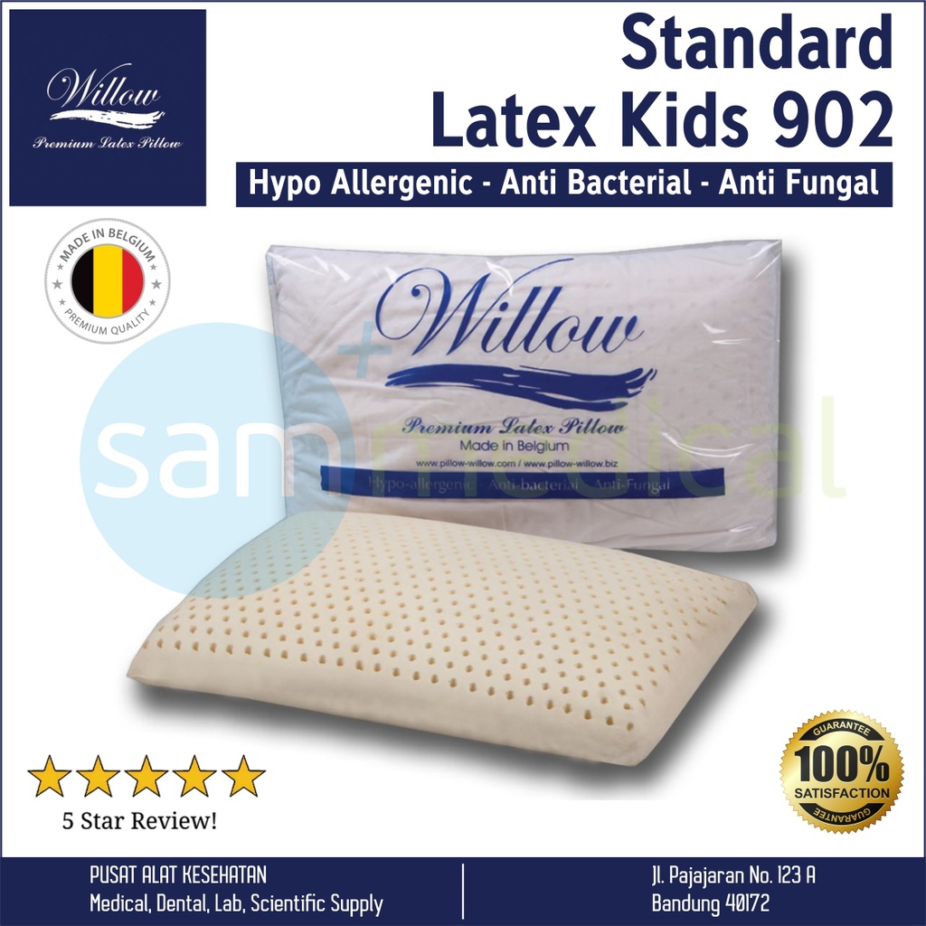 [00120154155] Willow Pillow Standard Latex Kids 902