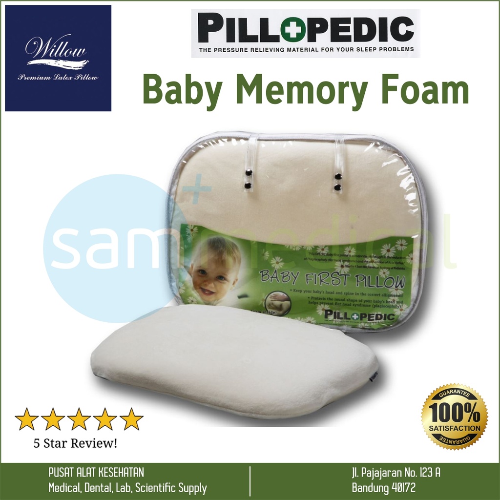 Willow Pillow Baby Memory Foam