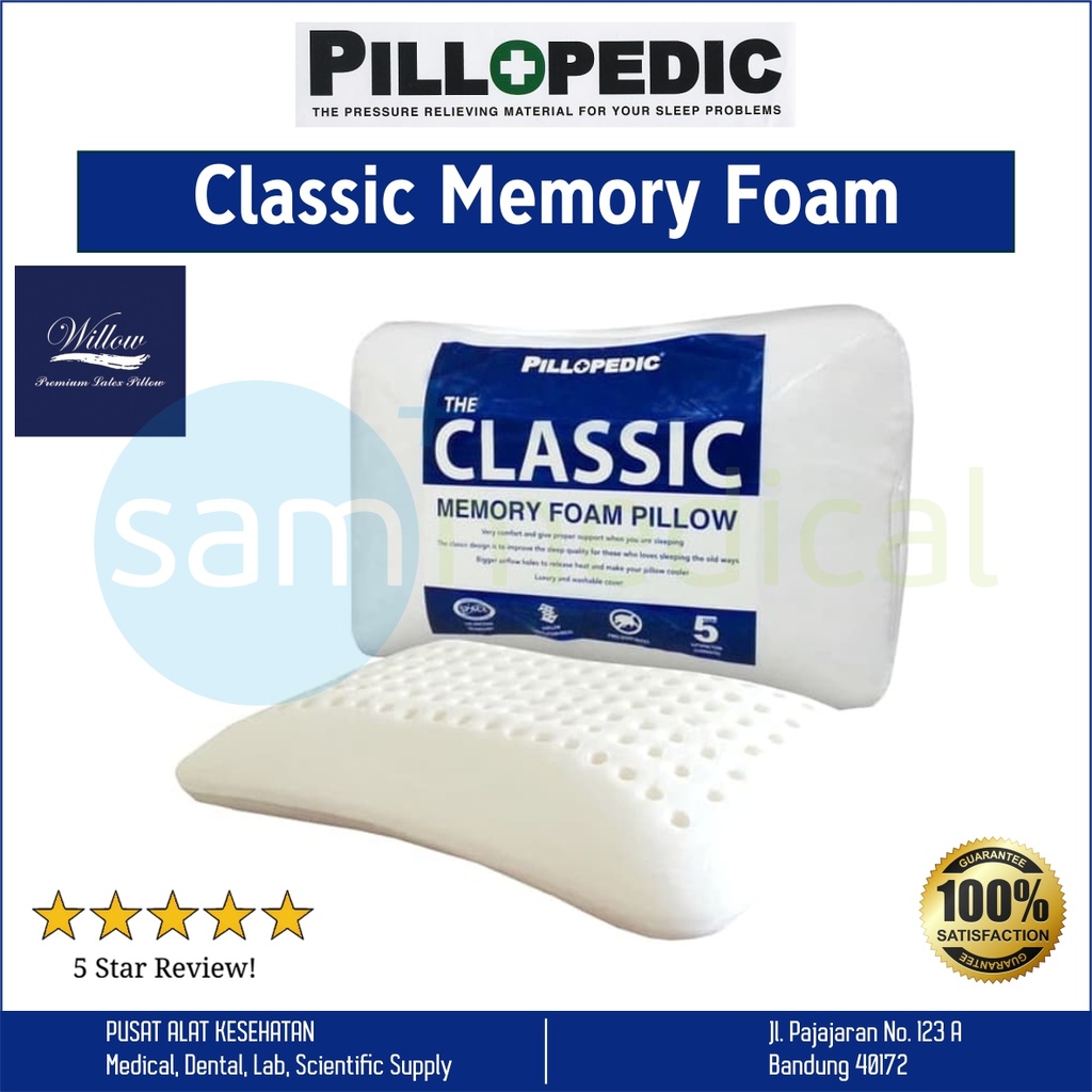 Willow Pillow Classic Memory Foam