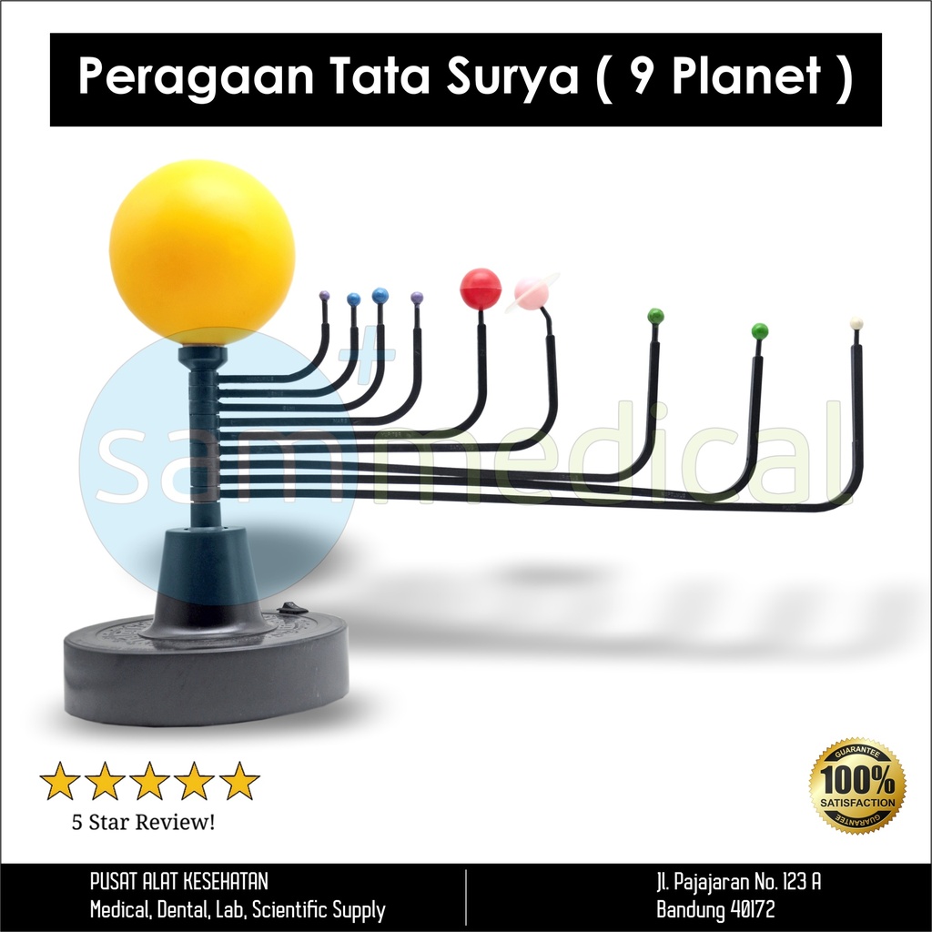 [00120154307] Lokal Peragaan Tata Surya / Solar System (9 Planet)