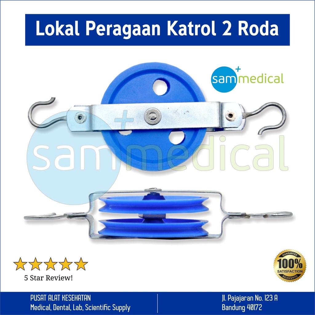 Lokal Peragaan Katrol 2 Roda