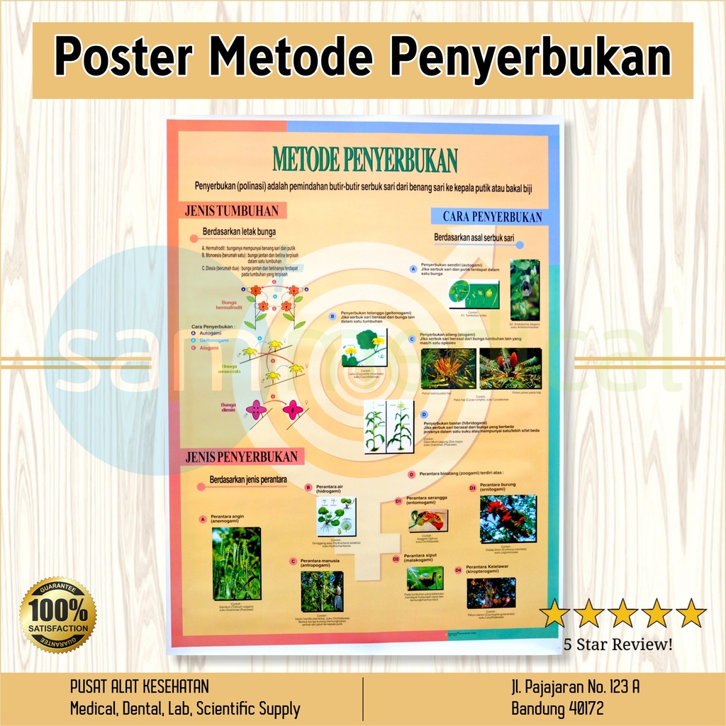 [00120154342] Gambar Metode Penyerbukan