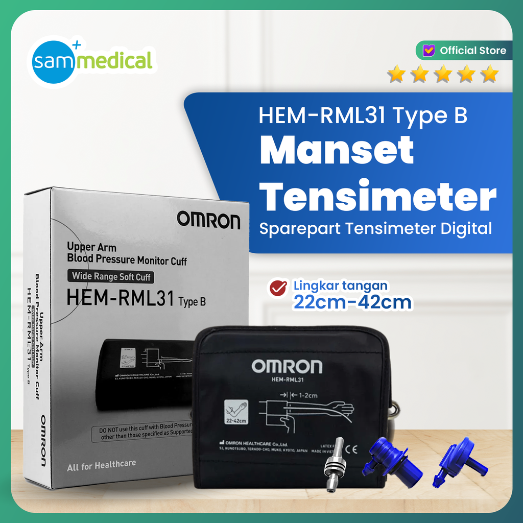 Omron Spare Part - Manset L HEM-RML31