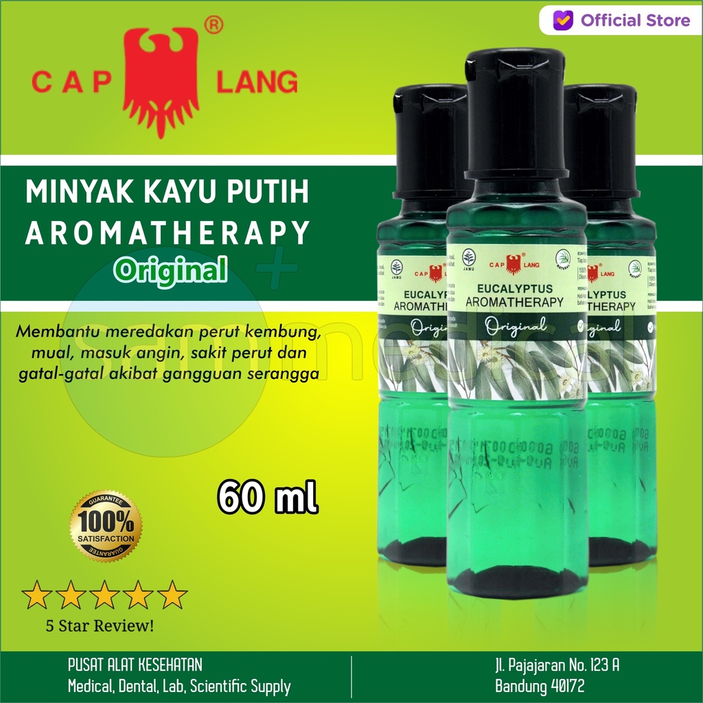 Cap Lang Minyak Kayu Putih Aromatherapy Original 60ml
