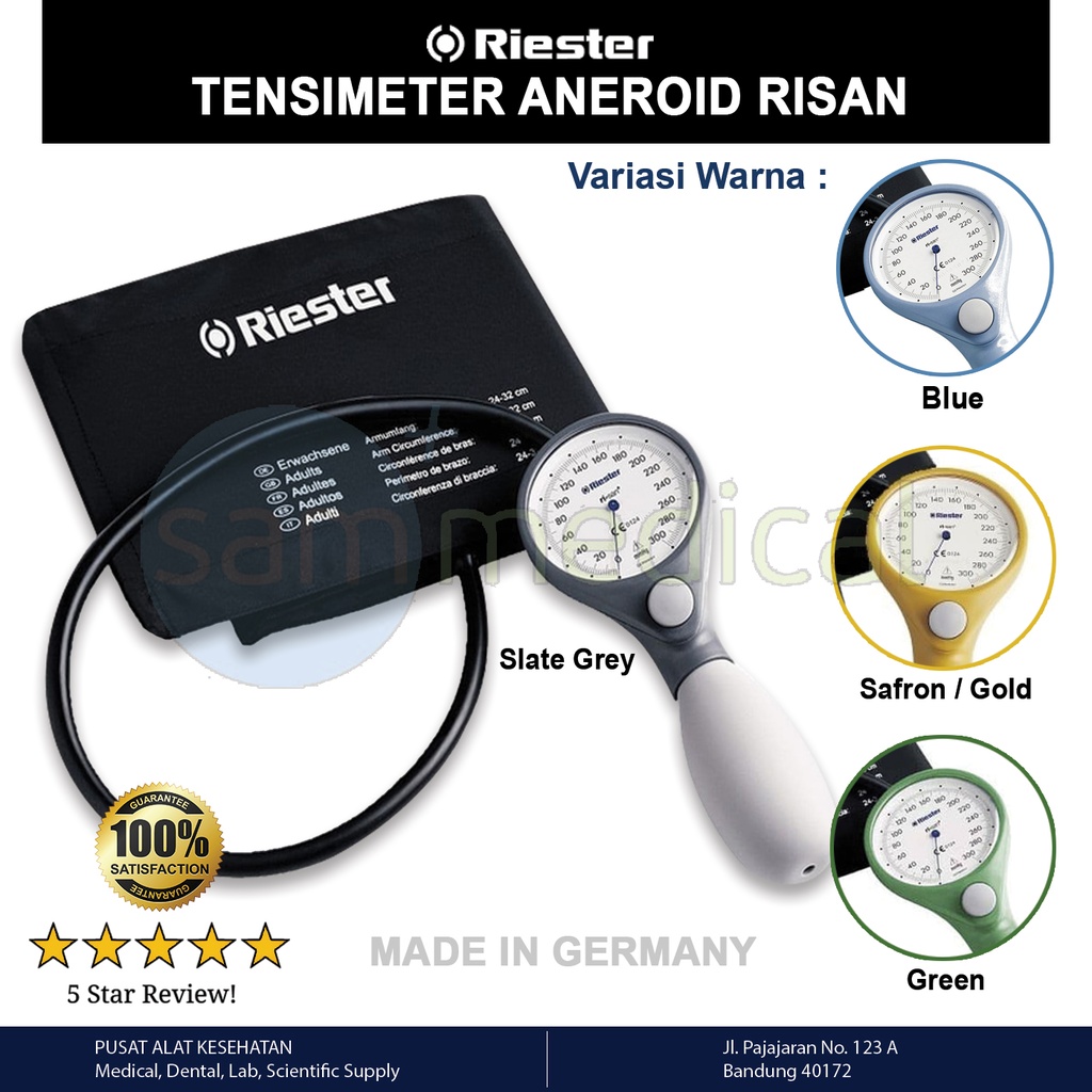 Riester Risan w/ Manset Velcro Cuff - Green