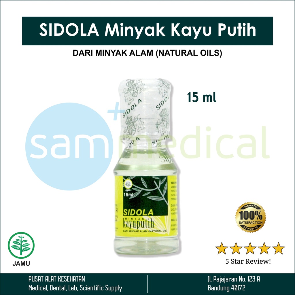 [00220153858] Minyak Kayu Putih Sidola 15 ml
