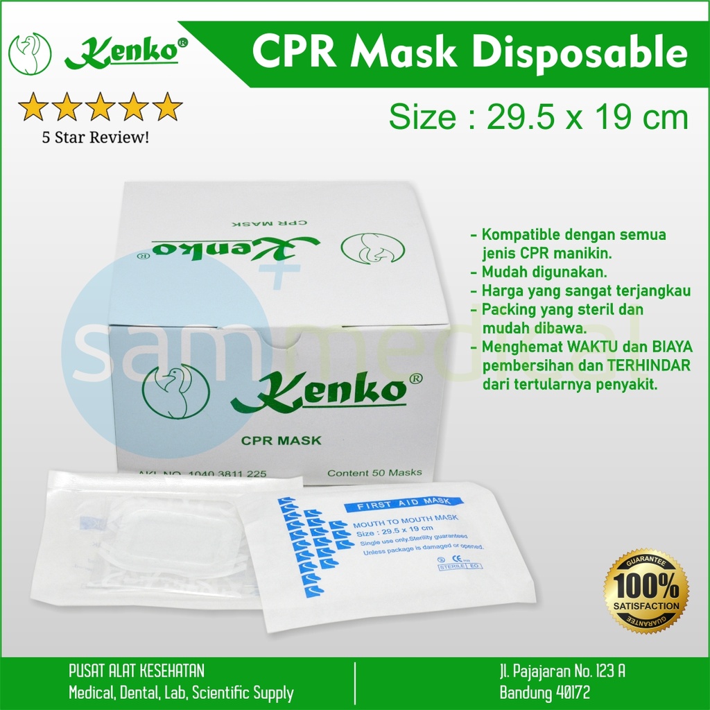 Kenko Masker CPR Disposable