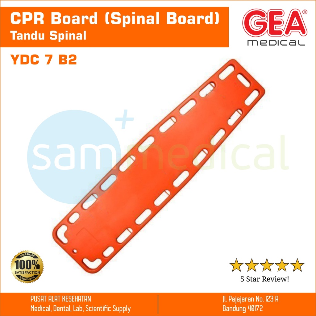 [00120154433] GEA CPR Board (Spinal Board) YDC 7B2