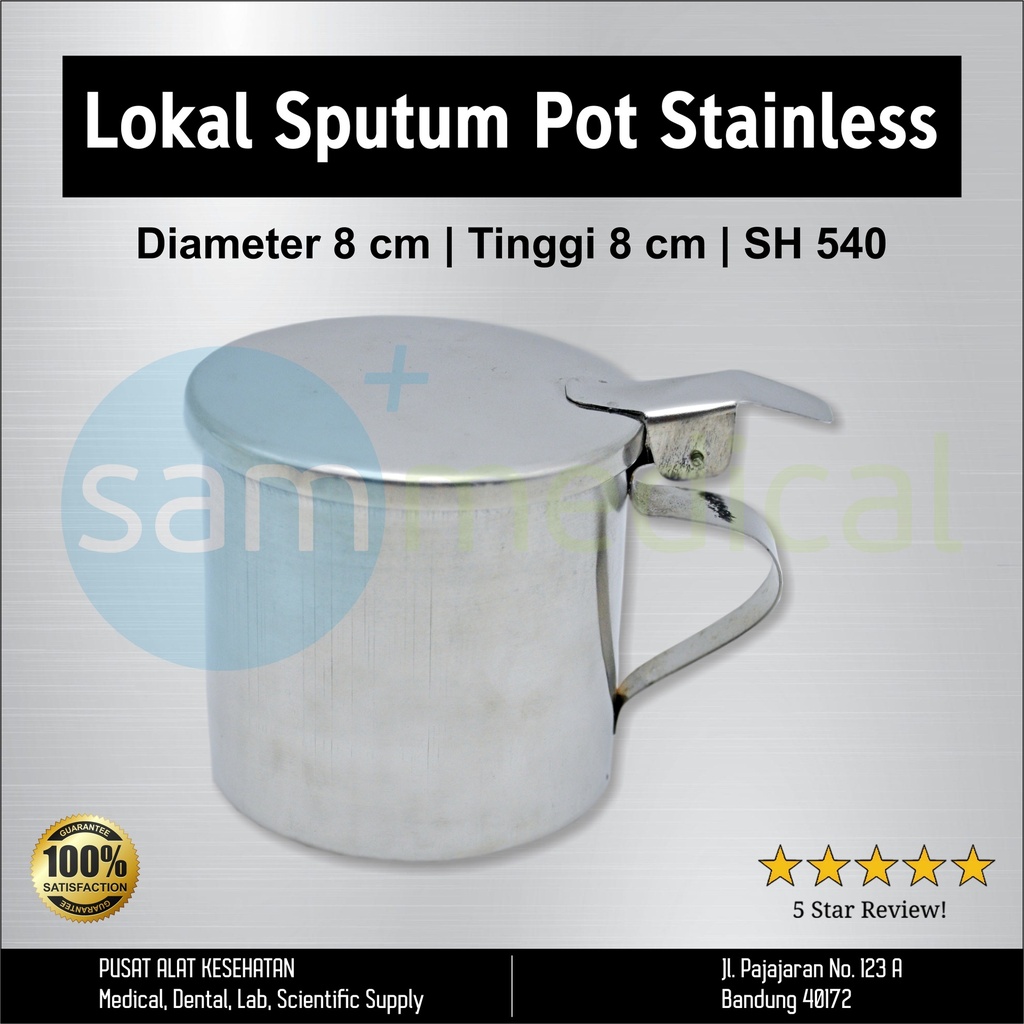 [00320153723] Lokal Spuntum Pot / Spitting Mug D.8 cm x T 8 cm SH 540