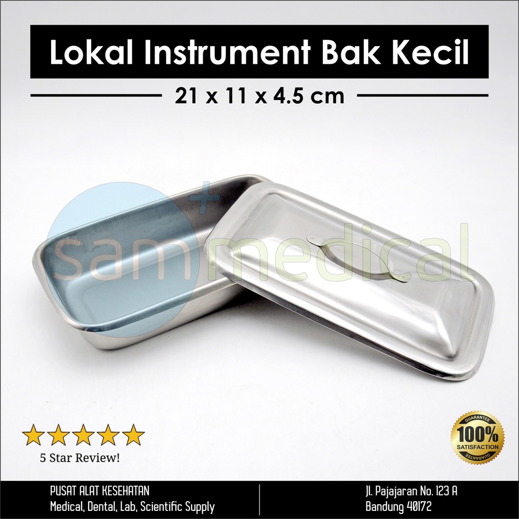 Lokal Instrument Bak Kecil - 21x11x4,5cm