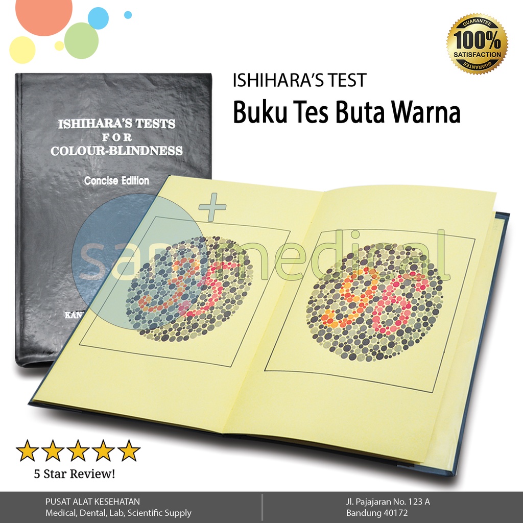 Lokal Ishihara Test for Colour Blindness 