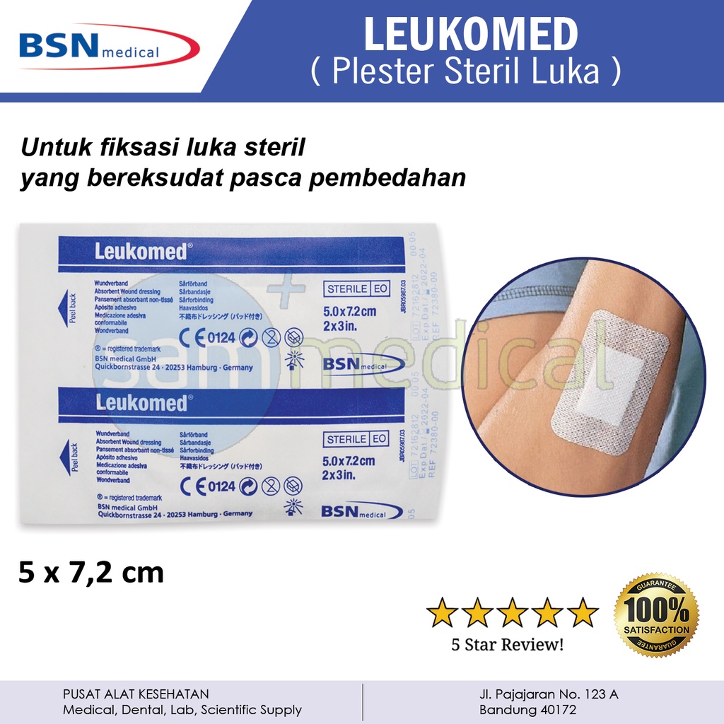 [00120154516] BSN Leukomed 5x7.2cm