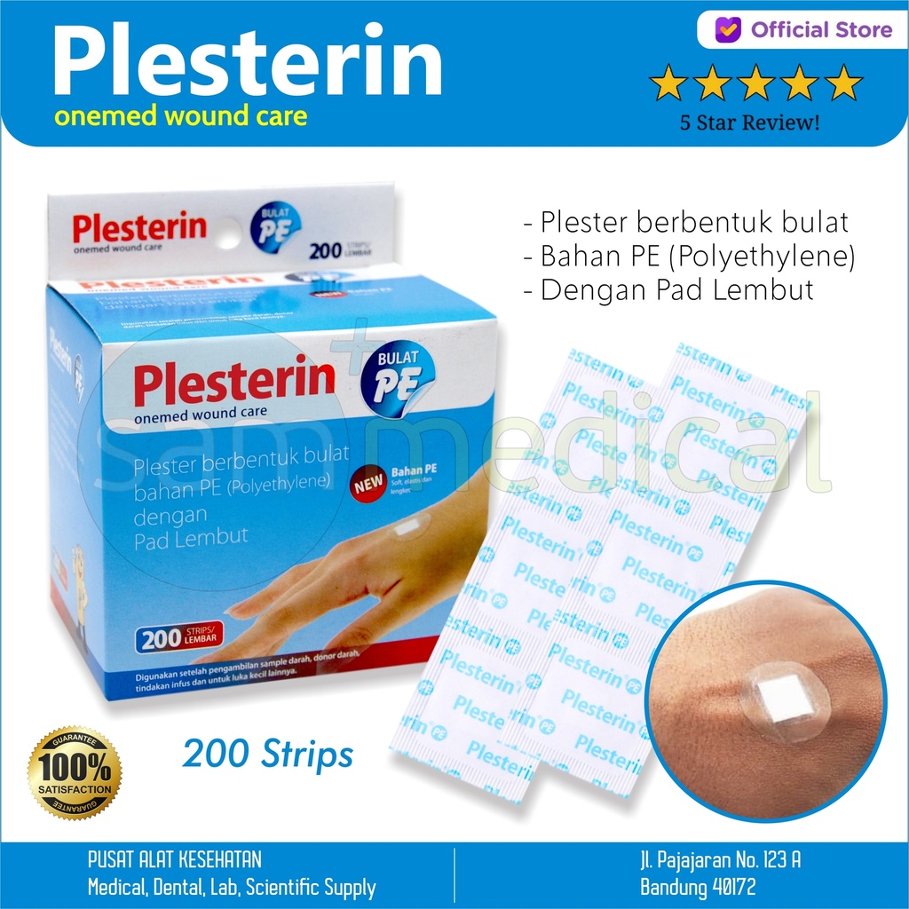 [00120160013] One Med Plesterin / Plester Bulat @200
